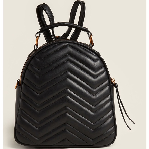 Urban Expressions Handbags - Urban Expressions Cameron Chevron Quilted Backpack